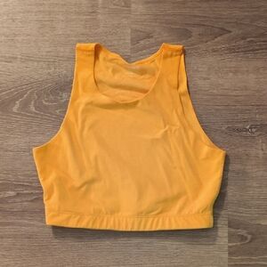 Rei Orange Crop Top Tank Size Medium